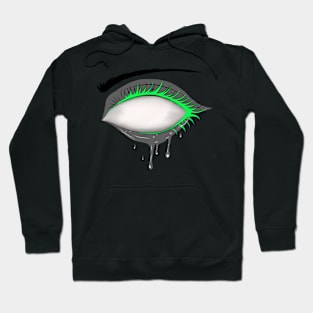 Neon Psychedelic Slime Eye Hoodie